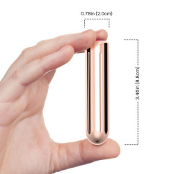ARMONY - WARHEAD VIBRATOR BULLET FERNBEDIENUNG GOLDEN 2 CM X 8.8 CM – Produktansicht 4