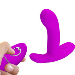 PRETTY LOVE - GERI KLITORIS MASSAGER ROSA FERNBEDIENUNG – Produktansicht 6