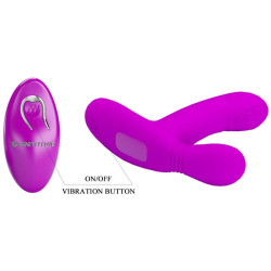 PRETTY LOVE - GERI KLITORIS MASSAGER ROSA FERNBEDIENUNG – Produktansicht 7