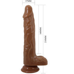 BAILE - BODACH REALISTISCHER VIBRATOR MIT FERNBEDIENUNGSSAUGNAPF – Produktansicht 5