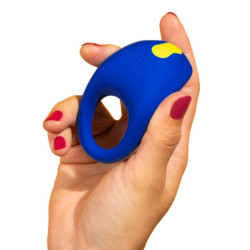 ROMP - JUKE SILIKON-PENISRING MIT KLITORISSTIMULATIONSVIBRATOR – Produktansicht 4
