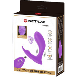 PRETTY LOVE - IDABELLE VIBRATION & PULSATION FERNBEDIENUNG VIOLETT – Produktansicht 7