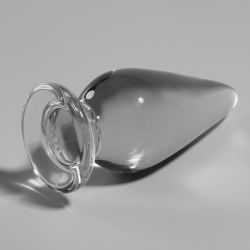 NEBULA SERIES BY IBIZA - MODELL 4 ANALPLUG BOROSILIKATGLAS – Produktansicht 2