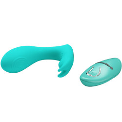 PRETTY LOVE - IDABELLE VIBRATION & PULSATION FERNBEDIENUNG BLAU – Produktansicht 3