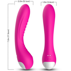 ARMONY - LEGEND VIBRATOR SILIKON FUCHSIA – Produktansicht 3