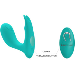 PRETTY LOVE - IDABELLE VIBRATION & PULSATION FERNBEDIENUNG BLAU – Produktansicht 6