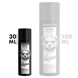BLACK HOLE - ANAL ENTSPANNENDE JOJOBA RELAX SILIKONBASIS 30 ML – Produktansicht 2