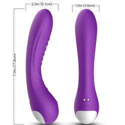 ARMONY - LEGEND VIBRATOR SILIKON LILA – Produktansicht 3