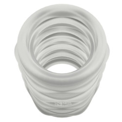 ROMP - MOSH TRANSPARENTER MÄNNERMASTURBATOR MIT 6 CM WENDBARER HÜLLE