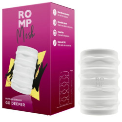 ROMP - MOSH TRANSPARENTER MÄNNERMASTURBATOR MIT 6 CM WENDBARER HÜLLE – Produktansicht 3