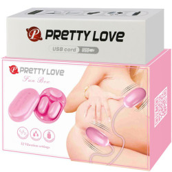 PRETTY LOVE - FUN BOX ROSA VIBRIERENDE KUGEL – Produktansicht 8