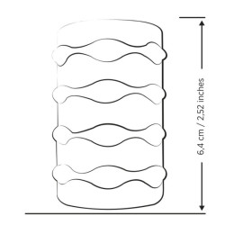 ROMP - MOSH TRANSPARENTER MÄNNERMASTURBATOR MIT 6 CM WENDBARER HÜLLE – Produktansicht 7