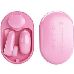 PRETTY LOVE - MAGIC BOX VIBRATIONSKUGEL & ROSA STIMULATOR – Produktansicht 2