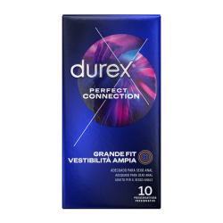 DUREX - PERFECT CONNECTION SILIKON EXTRA SCHMIERUNG 10 EINHEITEN – Produktansicht 2