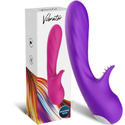 ARMONY - ROMANCE VIBRATOR MIT STIMULATOR LILA – Produktansicht 5