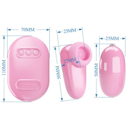 PRETTY LOVE - MAGIC BOX VIBRATIONSKUGEL & ROSA STIMULATOR – Produktansicht 5