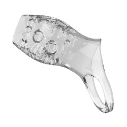 PRETTY LOVE - GERALDINE VERDICKENDE, STRUKTURIERTE, TRANSPARENTE FUNDA – Produktansicht 5