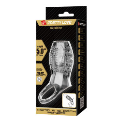 PRETTY LOVE - GERALDINE VERDICKENDE, STRUKTURIERTE, TRANSPARENTE FUNDA – Produktansicht 7