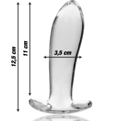 NEBULA SERIES BY IBIZA - MODELL 5 ANALPLUG BOROSILIKATGLAS – Produktansicht 3