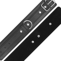 DARKNESS - SCHWARZE VERSTELLBARE HANDSCHELLEN MIT DOPPELTEM VERSTÄRKUNGSBAND – Produktansicht 5