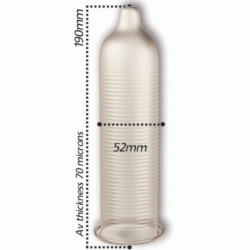PASANTE - KONDOME, BEUTEL MIT KÜHLEFFEKT, 144 EINHEITEN – Produktansicht 2