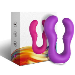 ARMONY - SERAPH VIBRATOR DOPPELTE FERNBEDIENUNG LILA – Produktansicht 6