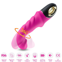 ARMONY - JOYBLADE DILDO VIBRATOR ROTATOR FUCHSIA – Produktansicht 3