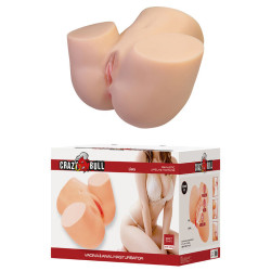CRAZY BULL - LIORA XXL DOPPELTER VAGINAL- UND ANAL-VIBRATIONSMASTURBATOR – Produktansicht 2