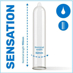 PASANTE - KONDOME SENSITIVE BEUTEL 144 EINHEITEN – Produktansicht 2