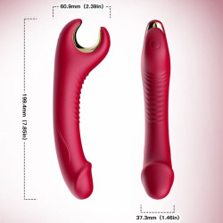 ARMONY - PRINCE DILDO VIBRATOR & ROTATOR ROT – Produktansicht 3