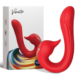 ARMONY - DELFIN VIBRATOR MULTIPOSITION & WÄRMEEFFEKT ROT – Produktansicht 5