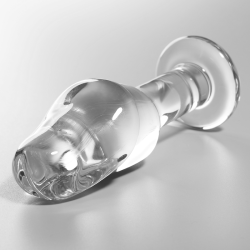 NEBULA SERIES BY IBIZA - MODELL 6 ANALPLUG BOROSILIKATGLAS – Produktansicht 2