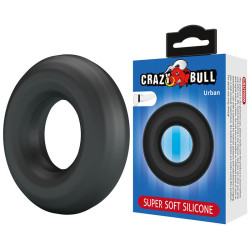 CRAZY BULL - URBAN SUPERSOFT SILIKON-PENNISRING SCHWARZ – Produktansicht 2