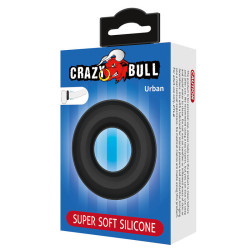 CRAZY BULL - URBAN SUPERSOFT SILIKON-PENNISRING SCHWARZ – Produktansicht 7