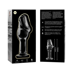 NEBULA SERIES BY IBIZA - MODELL 6 ANALPLUG BOROSILIKATGLAS – Produktansicht 6