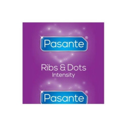 PASANTE - RIBS & DOTS INTENSITY KONDOME 144 EINHEITEN – Produktansicht 2