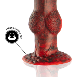 EPIC - PROMETHEUS DILDO TITAN IN FLAMES WIEDERAUFLADBARE FERNBEDIENUNG – Produktansicht 7