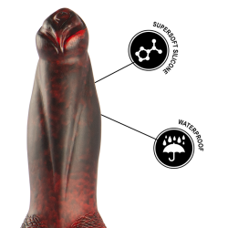 EPIC - PROMETHEUS DILDO TITAN IN FLAMES WIEDERAUFLADBARE FERNBEDIENUNG – Produktansicht 8