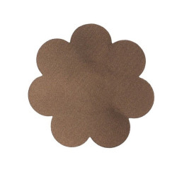BYE-BRA - KÖRPERBAND 5 M X 6,5 CM + 3 PAAR BRAUNE NIPPELABDECKUNGEN – Produktansicht 3