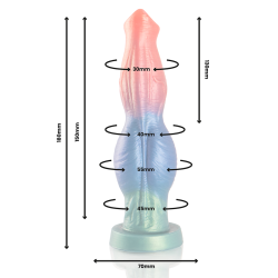 EPIC - ARION DILDO SYMPHONY OF PLEASURE WIEDERAUFLADBARE FERNBEDIENUNG – Produktansicht 4