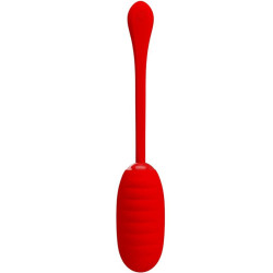 PRETTY LOVE - KIRK WIEDERAUFLADBARES VIBRATIONSEI ROT – Produktansicht 2