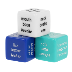 WATERFEEL - EROTISCHES WÜRFELSPIEL ES/FR/EN – Produktansicht 3