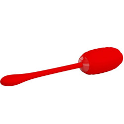 PRETTY LOVE - KIRK WIEDERAUFLADBARES VIBRATIONSEI ROT – Produktansicht 4