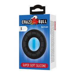 CRAZY BULL - BERTRAM SUPERSOFT SILIKON-PENNISRING SCHWARZ – Produktansicht 8