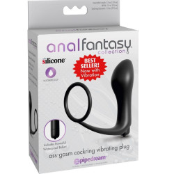 ANAL FANTASY ELITE COLLECTION - ASS-GASM COCKRING VIBRATOR PLUG – Produktansicht 2
