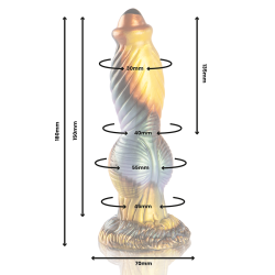 EPIC - PHOENIX DILDO DIE WIEDERAUFERWECKUNG DER VERGNÜGUNG WIEDERAUFLADBARE FERNBEDIENUNG – Produktansicht 4