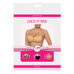 BYE-BRA - LACE-IT ENHANCEMENT PUSH-UP SCHWARZ CUP A – Produktansicht 3