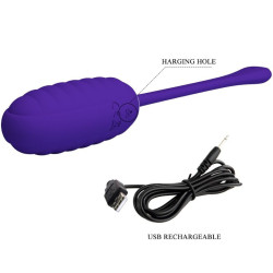 PRETTY LOVE - KIRK WIEDERAUFLADBARES VIBRATIONSEI LILA – Produktansicht 8