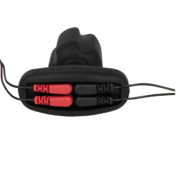 ELECTRASTIM - TARTARUS ANAL PLUG QUADRIPOLAR SILIKON SCHWARZ – Produktansicht 3