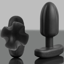 ELECTRASTIM - TARTARUS ANAL PLUG QUADRIPOLAR SILIKON SCHWARZ – Produktansicht 7